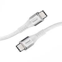 Intenso C315C USB-C naar USB-C kabel, 60W snel opladen, 1,5 m, voor iPhone, Samsung Galaxy, Macbook, laptop, iPad, zwart - thumbnail