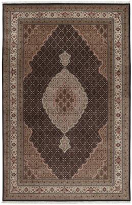 MOMO Rugs - Tabriz Royal Fine Black Cream 03 - 201x300 cm Vloerkleed MOMO Rugs - Tabriz Royal Fine Black Cream 03 - 201x300 cm Vloerkleed