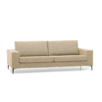 3-Zitsbank Fira Beige Stof - thumbnail