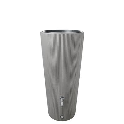 Garantia design regenton Linus 220 liter met bloembak