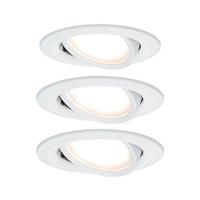 Paulmann 93449 Nova Inbouwlamp Set van 3 stuks LED LED 18 W Wit (mat) - thumbnail