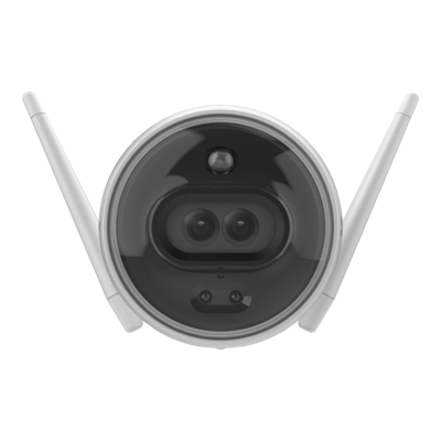EZVIZ C3X Outdoor Wi-Fi-camera met Kleurnachtzicht Videocamera Wifi Surveillance Outdoor IP-camera ai Kunstmatige intelligentie Ondersteunt iOS / Android Alexa, dubbele lens, Wit
