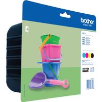 Brother inktcartridge, 260 pagina&apos;s, OEM LC-221VALBP, 4 kleuren - thumbnail