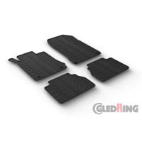 Rubbermatten passend voor Mercedes E-Klasse W210 1995-2003 (T-Design 4-delig) GL0506 - thumbnail