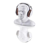 Oehlbach XXL In Silence Koptelefoonstandaard Geschikt voor (koptelefoon): Over Ear koptelefoon Wit - thumbnail