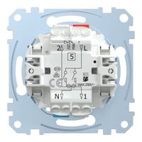 Merten MEG3605-0000 Serieschakelaar, Controleschakelaar Inzetstuk Grijs 1 stuk(s) - thumbnail