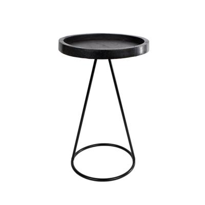 Van Manen tafel marcel zwart hout 25x25x38cm