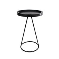 Van Manen tafel marcel zwart hout 25x25x38cm - thumbnail