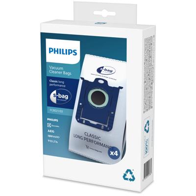 Philips FC8021/03 Stofzuigerzak S-Bag Classic Long Performance | 1 stuks - FC8021/03 FC8021/03 Philips FC8021/03 Stofzuigerzak S-Bag Classic Long Performance | 1 stuks - FC8021/03 FC8021/03
