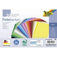 Fotokarton folia 300gr a5 50vel assorti - thumbnail