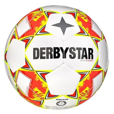 Derbystar Voetbal APUS S-Light DB Wit geel rood V24 1046