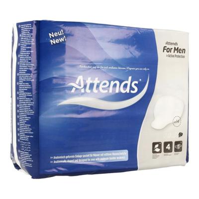 Attends For Men Shield 4 Incontinentie Inleg 14 Attends For Men Shield 4 Incontinentie Inleg 14
