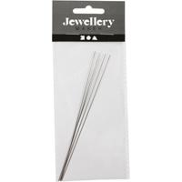 Creativ Company Kralennaald, l: 12 cm, dikte 0,25 mm, 5 stuk/ 1 doos - thumbnail