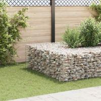 VidaXL Gabion plantenbak verhoogd kubus 60x60x60 cm staaldraad - thumbnail