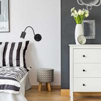 Steinhauer Wandlamp Upround incl. GU10 LED zwart - thumbnail