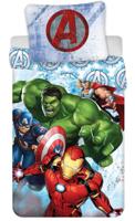 Marvel Avengers Dekbedovertrek Heroes - 140 x 200 cm - 70 x 90 cm - thumbnail