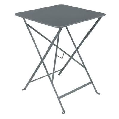 Fermob Bistro tuintafel 57 x 57 cm Storm grey