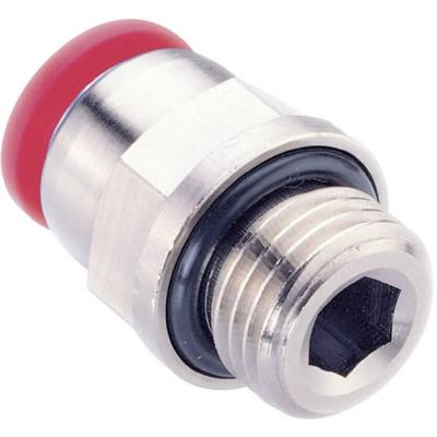 IMI NORGREN Rechte koppeling C02250418 Schroefdraad (buiten): 1/8 Buis-Ø: 4 mm 1 stuk(s)