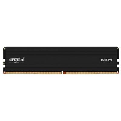 Crucial CP48G56C46U5 Werkgeheugenmodule voor PC Retail DDR5 48 GB 1 x 48 GB On-die ECC 5600 MHz 288-pins DIMM CL46 CP48G56C46U5
