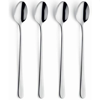 Amefa Austin Latte Macchiato/Sorbet Lepels 4 Stuks Amefa Austin Latte Macchiato/Sorbet Lepels 4 Stuks