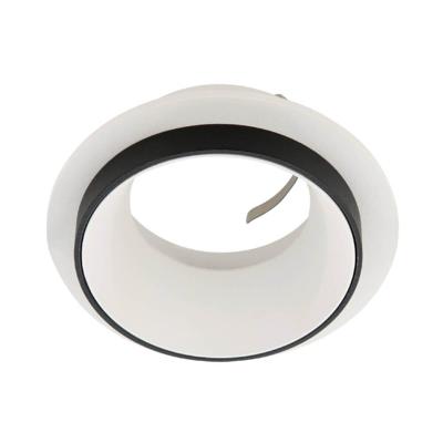 Eglo Ronde inbouwspotCarosso met zwarte ring - 900456