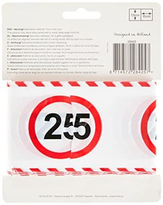 Afzetlint Verkeersbord 25