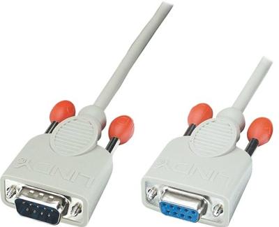 LINDY 31525 RS232 kabel 9 pol. Sub-D St/Kpl 5 m zwart