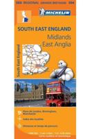 Michelin Wegenkaart 504 Engeland Zuidoost Midlands, East Anglia (Paperback) - thumbnail