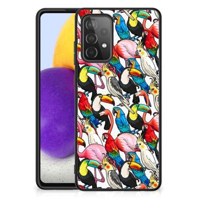 Samsung Galaxy A72 (5G/4G) Dierenprint Telefoonhoesje Birds