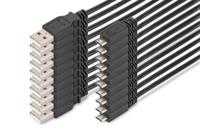 USB-kabel - USB (M) naar micro-USB type B (M) - USB 2.0 - 1 m - zwart (pak van 10) - thumbnail