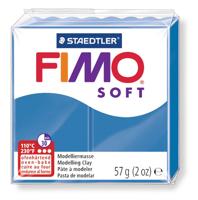 Boetseerklei Fimo soft 57 gram pacificblauw - thumbnail