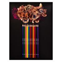 Bruynzeel mega kleurpotloden blik met 48 kleuren - thumbnail