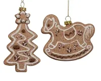 Kerstornament Gingerbread Kerstfiguur Assorti 1st - thumbnail