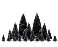 Lemax assorted pine trees s/21 boom 2020 - thumbnail