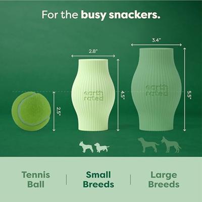 EARTH RATED TREAT TOY RUBBER - thumbnail