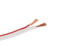 Luidsprekerkabel wit 2 x 0.75 mm2 100 m Velleman - Velleman - thumbnail