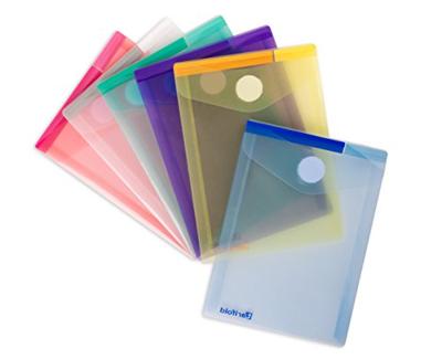 Tarifold documentenmap Collection Color voor ft A6 staand (11,4 x 15,8 cm), pak van 6 stuks, geassorteerd