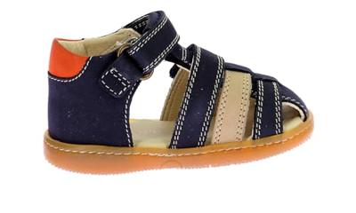 Baby lederen sandalen Bipod KICKERS® marineblauw Baby lederen sandalen Bipod KICKERS® marineblauw