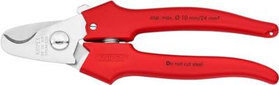 Knipex 95 05 165 Kabelschaar Geschikt voor (striptechniek) Aluminium- en koperkabel, een- en meerdraads 10 mm 24 mm² 3