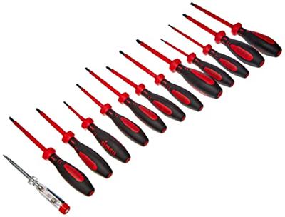 Cimco Cimco Werkzeuge Schroevendraaierset VDE 13-delig Plat, Kruiskop Phillips, Kruiskop Pozidriv, Binnen-Torx