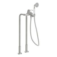 Badmengkraan Tres Clasic Vrijstaand 1 Hendel Incl Handdouche RVS Tres - thumbnail