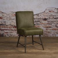 Tower Living Eetkamerstoel 'Belmonte', kleur groen - thumbnail