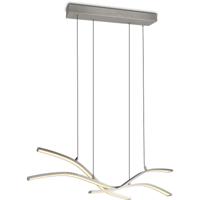 LED Hanglamp - Trio Select Spider - 1 Lichtpunt van 46 Watt - Dimmer - Aanpasbare Lichtkleur - Geheugenfunctie - Nachtlamp - Mat Nikkel - Metaal - thumbnail