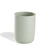 Set van 4 badkameraccessoires - TODAY - UTILITY - Beker, zeepdispenser, toiletborstel - Groen - thumbnail