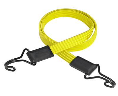 Masterlock Flat bungee 100cm - colour : yellowdouble reverse hook - 3226EURDAT