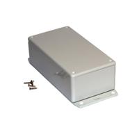 Hammond Electronics 1591DF2SGY Universele behuizing 150 x 80 x 50 ABS Grijs 1 stuk(s) - thumbnail
