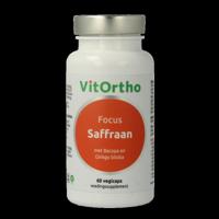 Saffraan focus 60 Vegetarische capsules - thumbnail