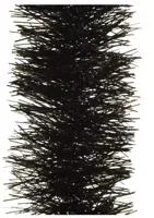 Guirlande lametta d10l270cm zwart - thumbnail