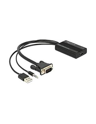 Delock 62597 VGA-naar-HDMI-adapter met audio - thumbnail