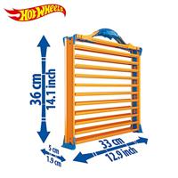 Parkeergarage met voertuigen Hot Wheels 30 x 27 x 6 cm Autotransporteur Voertuig - thumbnail